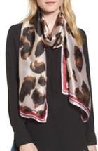 Women's Vince Camuto Leopard Print Scarf