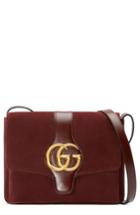 Gucci Medium Arli Shoulder Bag - Burgundy