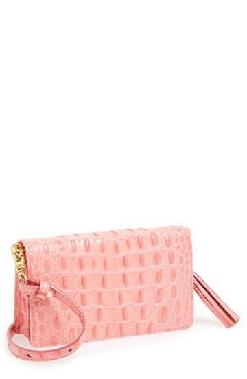 Brahmin 'melbourne - Amelia' Clutch Pink Lychee