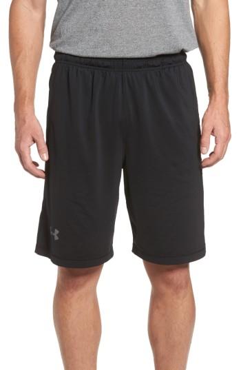 Men's Under Armour 'raid' Heatgear Loose-fit Athletic Shorts, Size - Black