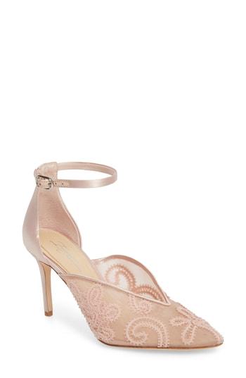 Women's Imagine By Vince Camuto Ankle Strap Pump M - Pink