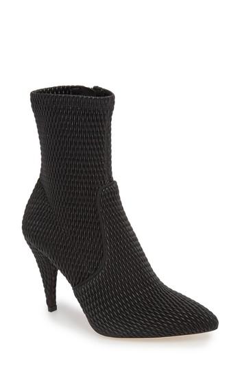 Women's Alice + Olivia Hedde Pointy Toe Bootie M - Black