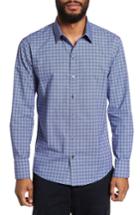 Men's Zachary Prell Macdonald Slim Fit Check Sport Shirt