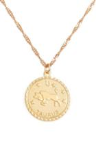 Women's Cam Jewelry Ascending Zodiac Medallion Necklace
