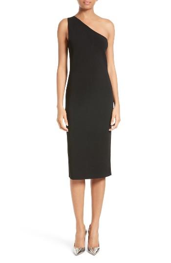 Women's Diane Von Furstenberg One-shoulder Knit Midi Dress