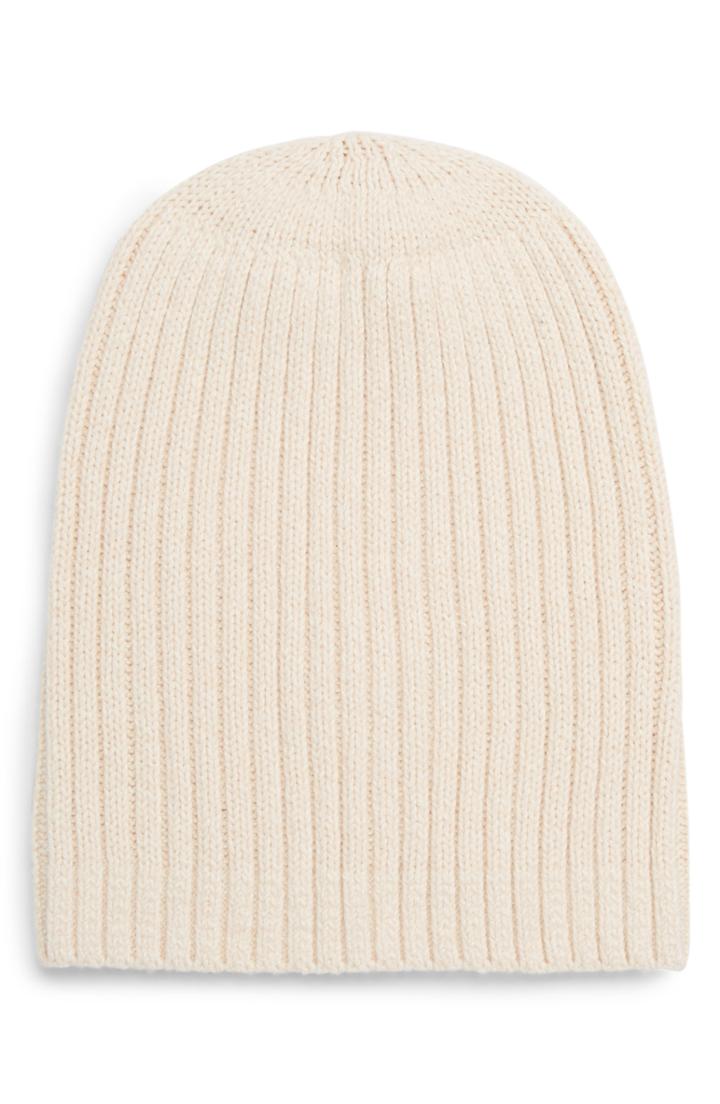 Women's Madewell Perfect Textured Rib Beanie - Pink