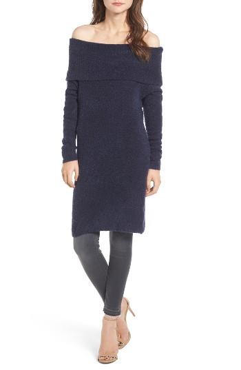 Women's Trouve Off The Shoulder Tunic - Blue