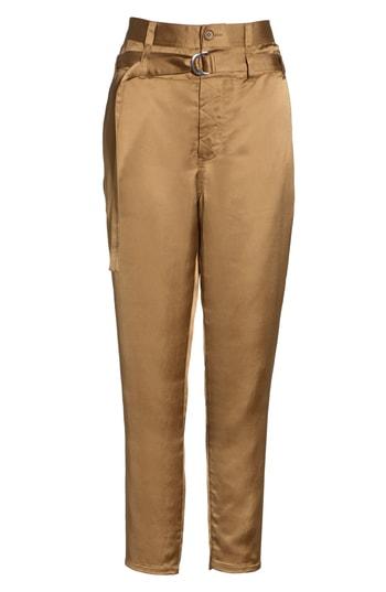 Women's Robert Rodriguez Belted Satin Pants