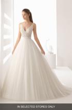 Women's Rosa Clara Abril Strapless Sweetheart Lace Mermaid Gown