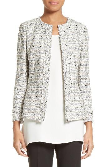 Women's Lafayette 148 New York Emelyn Tweed Jacket