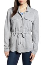 Women's Caslon Knit Utility Jacket - Grey