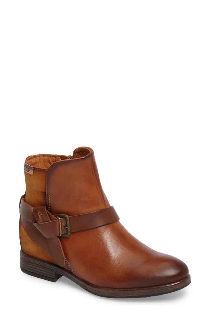 Women's Pikolinos Ordino Strap Bootie Us / 35eu - Beige