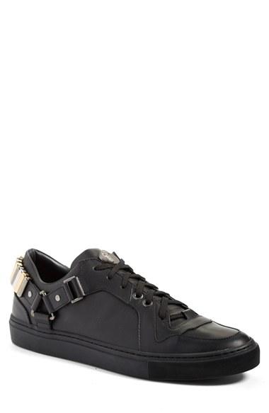 Men's Versace Low Top Sneaker Us / 40eu - Black