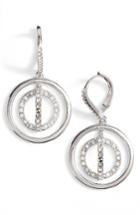 Women's Judith Jack Sparkle Silver Crystal Drop Earrings