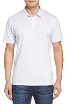 Men's Volcom 'wowzer' Slim Fit Jersey Polo - White