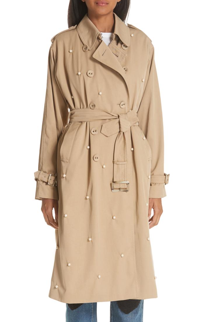 Women's Milly Riley Faux Fur Coat - Grey