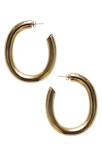 Women's Laura Lombardi Curve Hoop Earrings