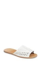 Women's Coconuts By Matisse Mateo Slide Sandal M - White