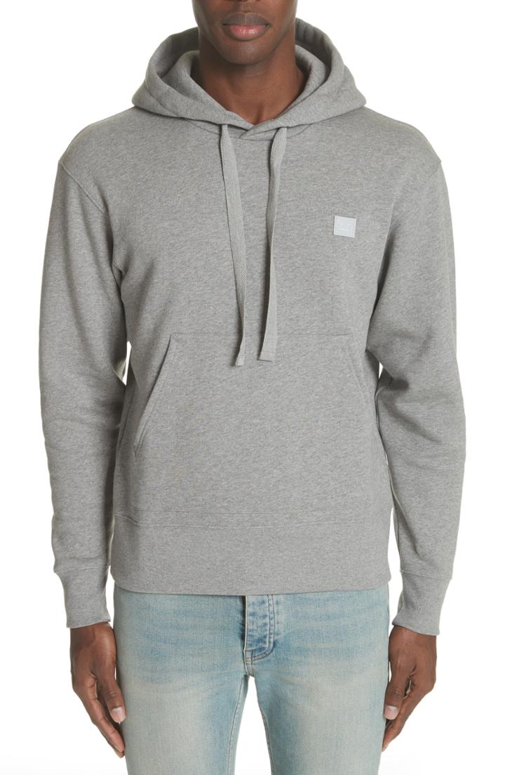 Women's Acne Studios Ferris Face Hoodie - Red