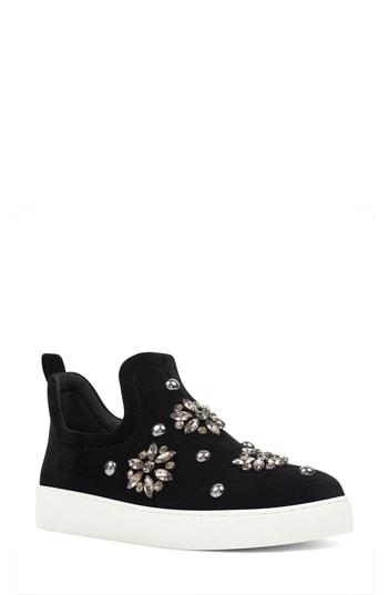 Women's Nine West Perfume Sneaker M - Black