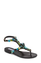 Women's Steve Madden Chantel Crystal Embellished Sandal M - Black