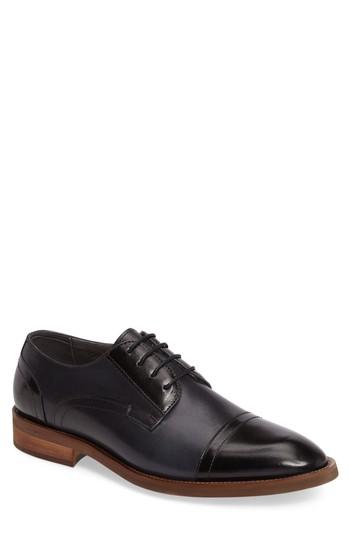 Men's Zanzara Cap Toe Derby .5 M - Black