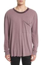 Men's Drifter Tide Long Sleeve Pocket T-shirt - Red