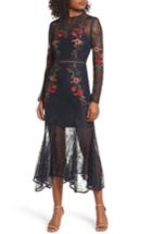 Women's Keepsake The Label Dreamscape Embroidered Lace Midi Dress - Blue