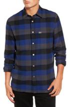 Men's Lacoste Check Flannel Shirt - Blue