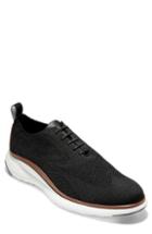 Men's Cole Haan 3.zer?grand Stitchlite Wingtip Sneaker M - Black