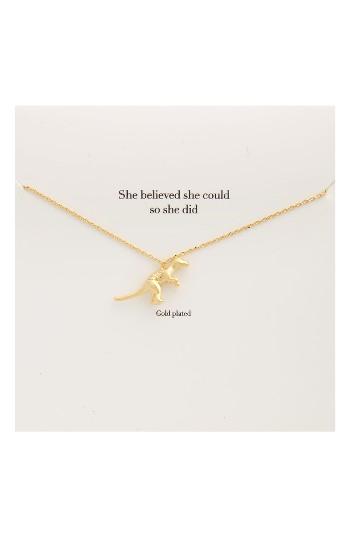 Women's Estella Bartlett Dinosaur Necklace