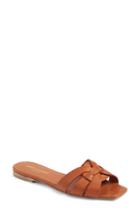 Women's Saint Laurent Tribute Slide Sandal .5us / 35.5eu - Black