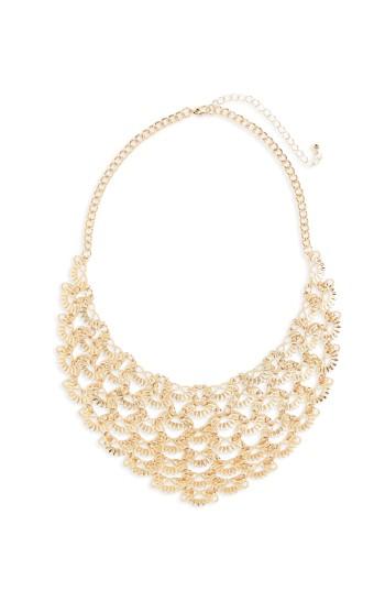 Women's Panacea Fan Statement Necklace