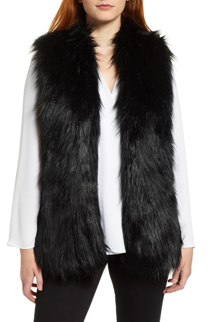 Women's Chaus Faux Fur Vest