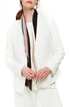 Women's Wallis Crepe Blazer Jacket Us / 10 Uk - Ivory