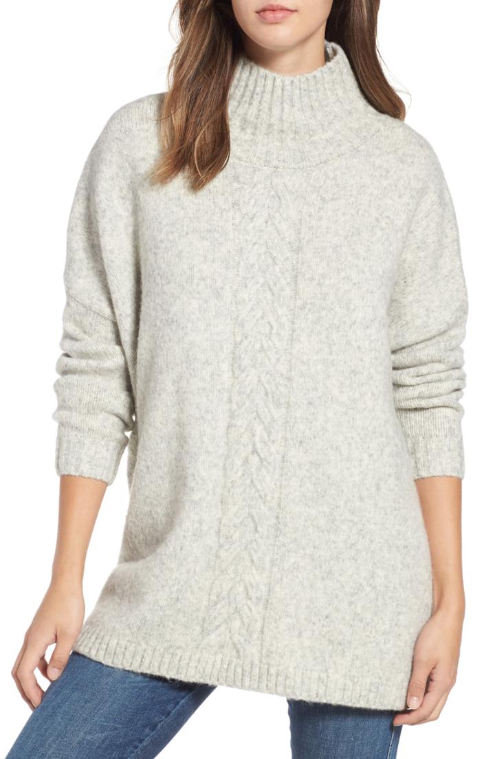 Women's Joe's Flare Sleeve Sweatshirt - Purple