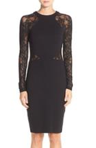 Women's French Connection 'viven' Lace Long Sleeve Sheath Dress