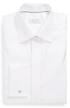 Men's Eton Contemporary Fit French Cuff Tuxedo Shirt - White
