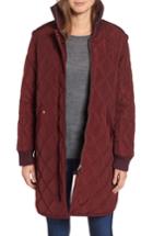 Women's Sosken Quilted A-line Jacket - Red