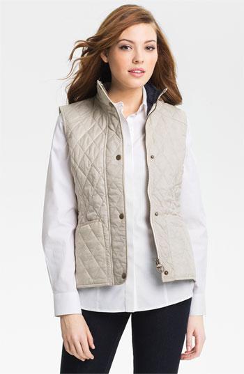 Women's Barbour Summer Liddesdale Gilet Vest Us / 14 Uk - Ivory