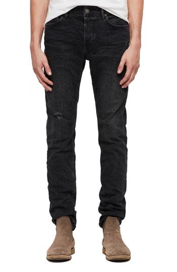 Men's Allsaints Rex Slim Fit Straight Leg Jeans
