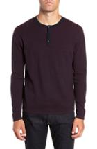 Men's Zachary Prell Kimball Henley Sweater, Size - Red