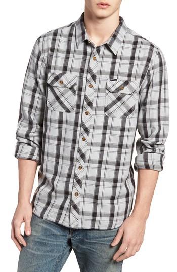 Men's O'neill Carpenter Flannel Shirt - Grey