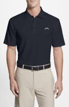 Men's Cutter & Buck San Diego Chargers - Genre Drytec Moisture Wicking Polo