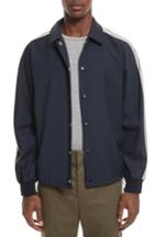 Men's 3.1 Phillip Lim Wool Coach's Jacket - Blue
