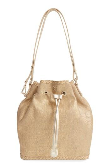 Eric Javits 'ava' Bucket Bag - Metallic