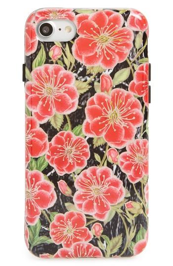 Velvet Caviar Black Hibiscus Chrome Iphone 7/8 Case -