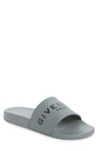 Men's Givenchy Slide Sandal Eu - Grey