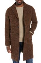 Men's Todd Snyder + Champion Glen Plaid Boucle Topcoat