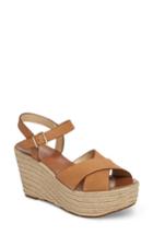 Women's Kristin Cavallari Mikah Espadrille Wedge Sandal M - Brown